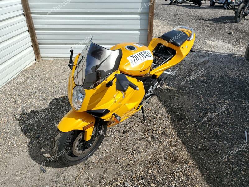 HYOSUNG GT650 2008 yellow road/str gas KM4MP578581602756 photo #3