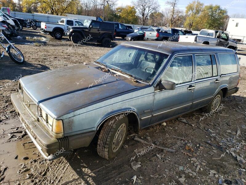 VOLVO 740 GLE 1987 blue  gas YV1FX885XH1097888 photo #1