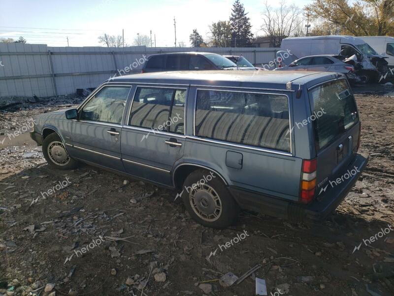 VOLVO 740 GLE 1987 blue  gas YV1FX885XH1097888 photo #3