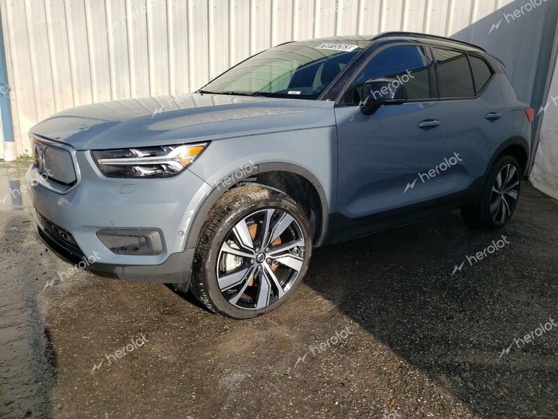 VOLVO XC40 P8 RE 2022 blue  electric YV4ED3UBXN2707784 photo #1