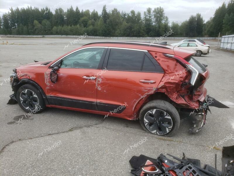 KIA NIRO WAVE 2023 orange  electric KNDCT3L14P5019061 photo #3