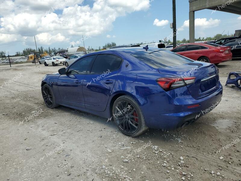 MASERATI GHIBLI MOD 2022 blue  gas ZAM57YSM3N1383901 photo #3