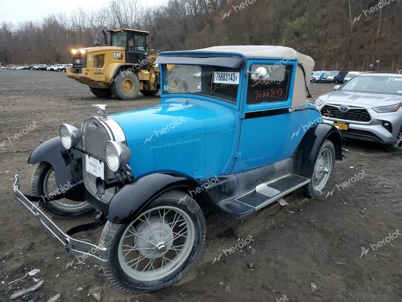 FORD MODEL A 1929 blue   A2565808 photo #1