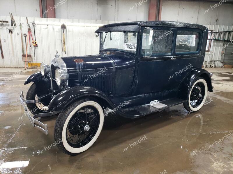 FORD MODEL A 1929 blue   A2536650 photo #1