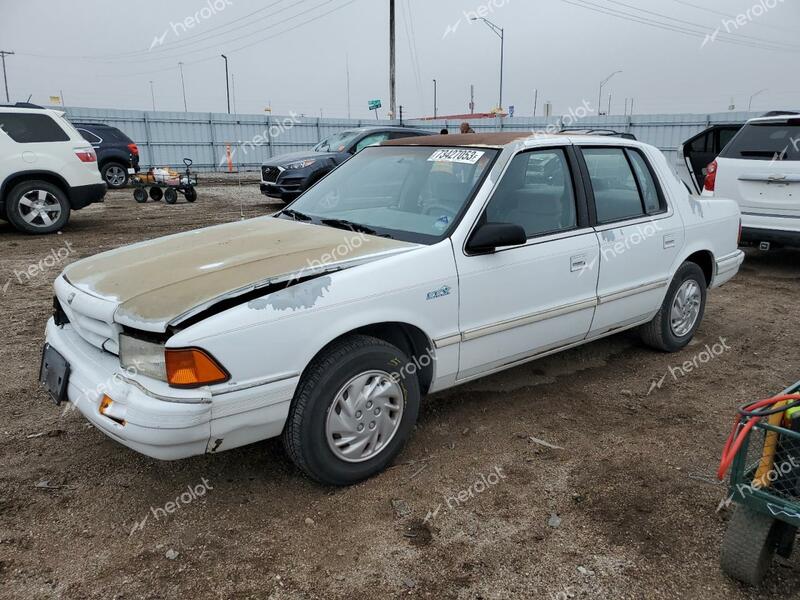 DODGE SPIRIT 1994 white  flexible fuel 1B3AA46V0RF219080 photo #1