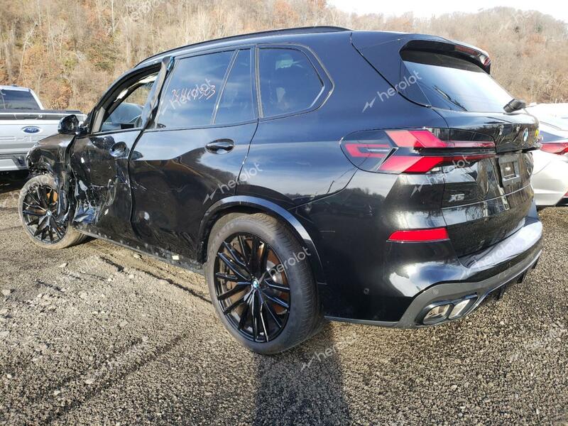 BMW X5 M60I 2024 black  gas 5UX33EU08R9S49407 photo #3