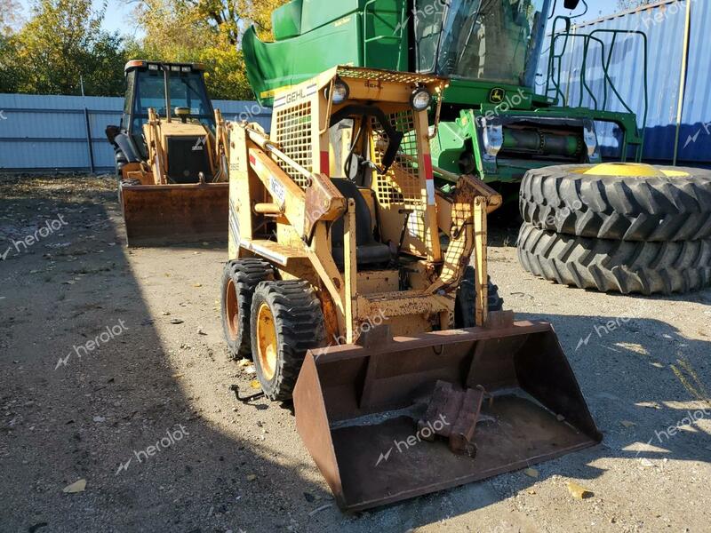 CASE SKID STEER 1992 yellow  diesel JJG0005635 photo #1