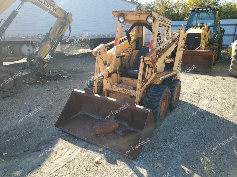 CASE SKID STEER 1992 yellow  diesel JJG0005635 photo #3