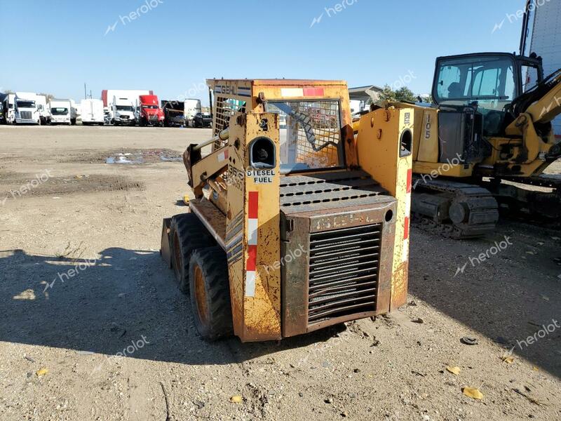 CASE SKID STEER 1992 yellow  diesel JJG0005635 photo #4