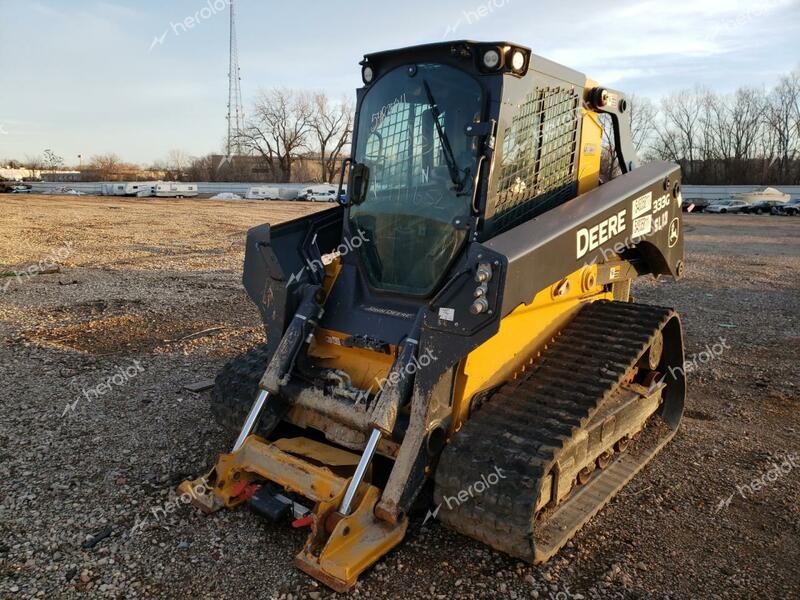 JOHN DEERE SKIDSTEER 2018 yellow   NOVNPLT photo #3