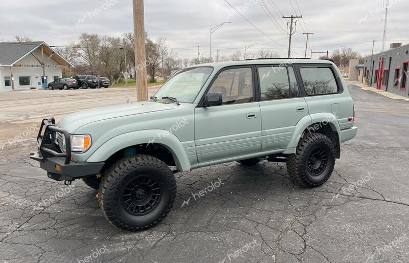 LEXUS LX 450 1997 teal 4dr spor gas JT6HJ88JXV0178962 photo #3