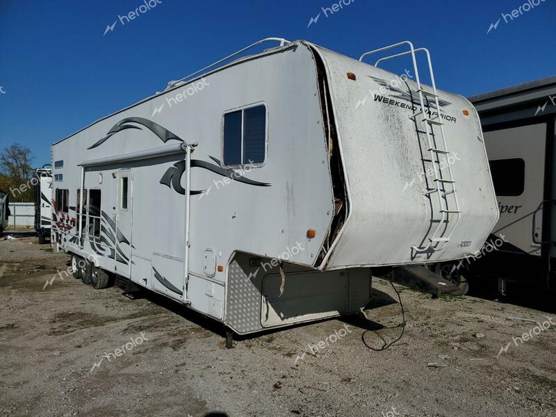 CAMP TRAILER 2006 white   5HRSS373X6C011570 photo #1