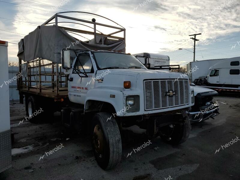 CHEVROLET KODIAK C7H 1992 white chassis diesel 1GBM7H1J9NJ101689 photo #1