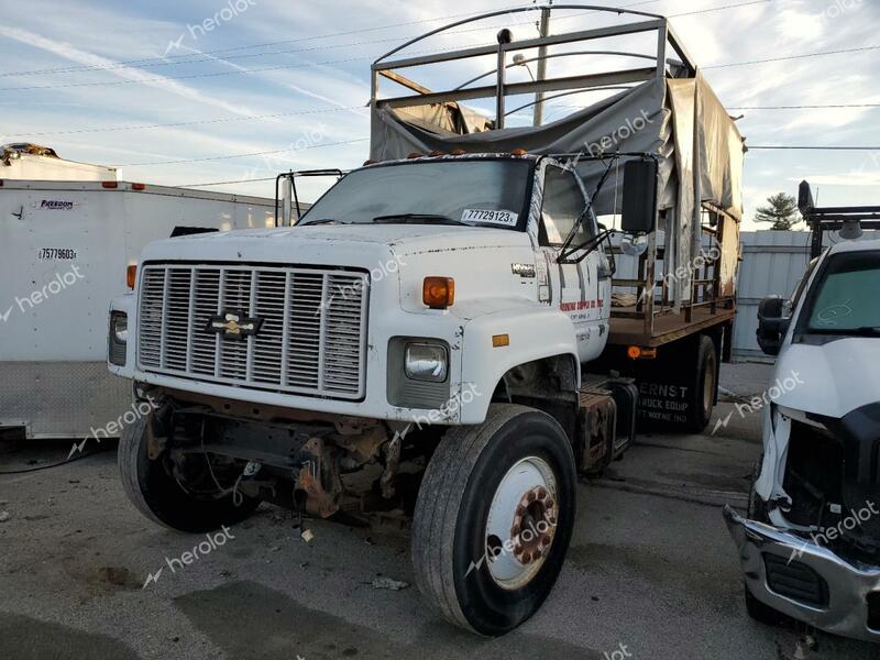 CHEVROLET KODIAK C7H 1992 white chassis diesel 1GBM7H1J9NJ101689 photo #3