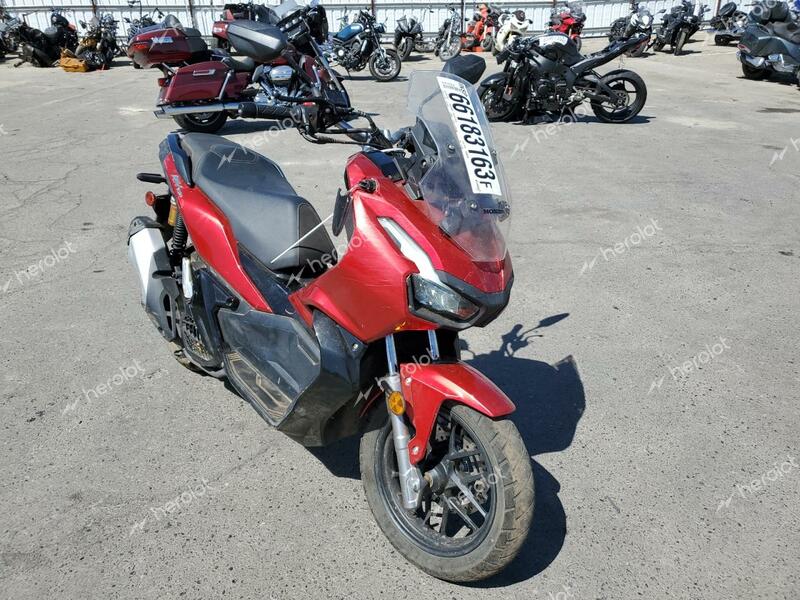 HONDA ADV150 A 2022 red  gas MLHKF3859N5101490 photo #1