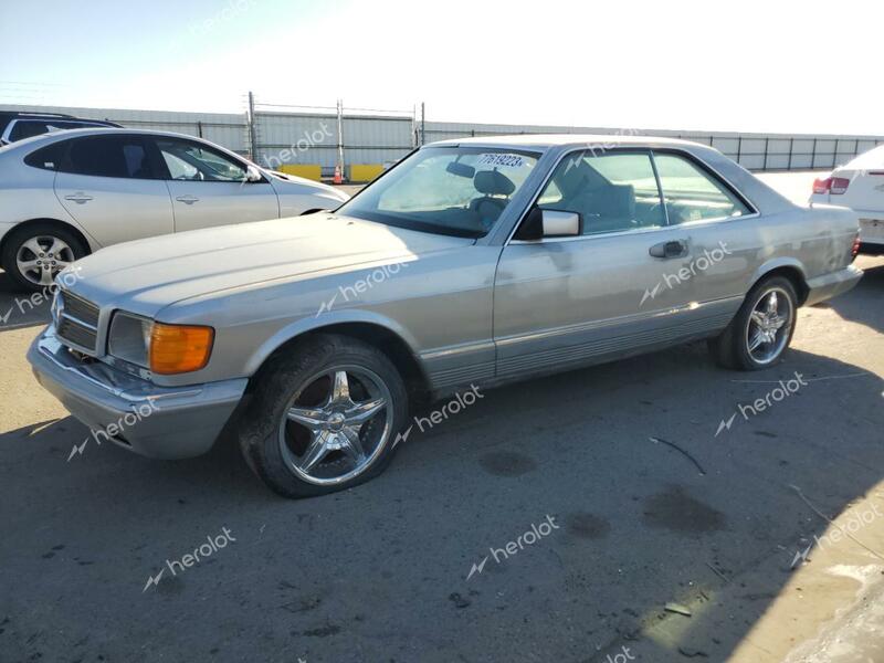 MERCEDES-BENZ 380 SEC 1982 silver  gas WDBCA43A3CB000314 photo #1