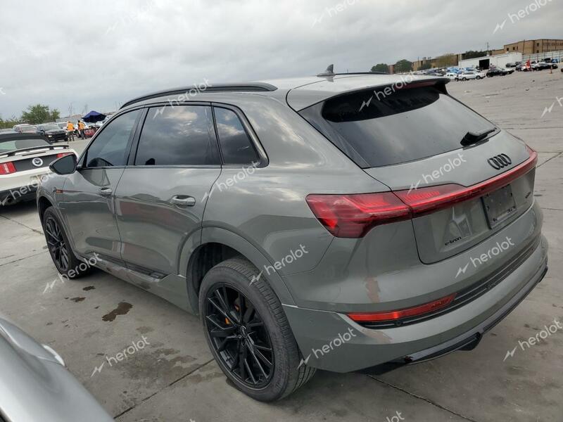 AUDI E-TRON CHR 2022 gray  electric WA1VABGE8NB024150 photo #3