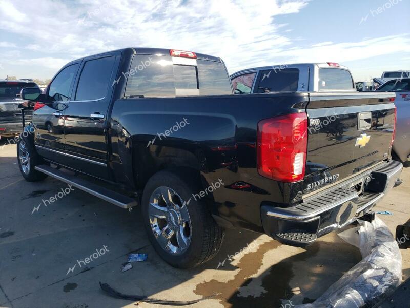 CHEVROLET SILVERADO 2017 black  gas 3GCPCSEC1HG385533 photo #3