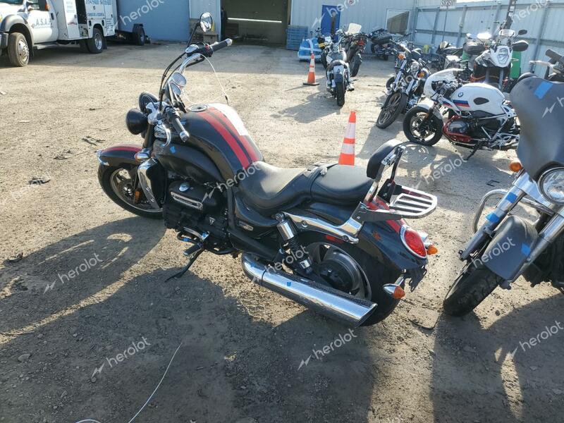 TRIUMPH MOTORCYCLE ROCKET III 2018 black  gas SMTC02L47JJ855363 photo #4