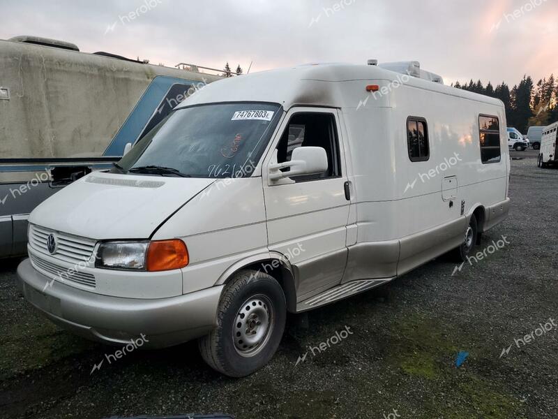 VOLKSWAGEN EUROVAN 2000 white  gas WV3AH4700YH037621 photo #3