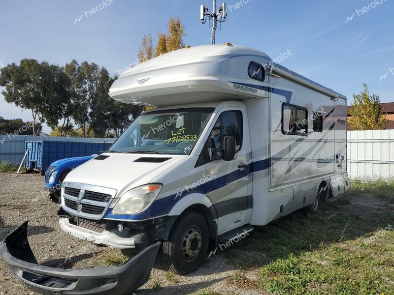 DODGE SPRINTER 3 2008 white chassis diesel WDXPF445X89371399 photo #3