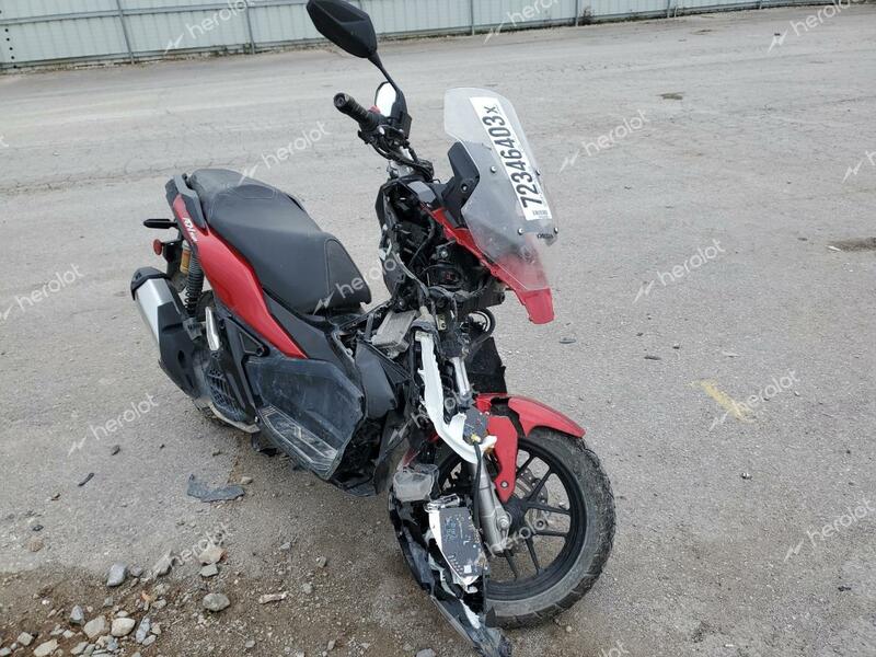 HONDA ADV150 A 2023 red  gas MLHKF3855P5200309 photo #1