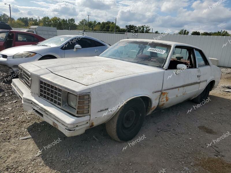 PONTIAC LEMANS 1979 white   2D27Y9P540176 photo #1