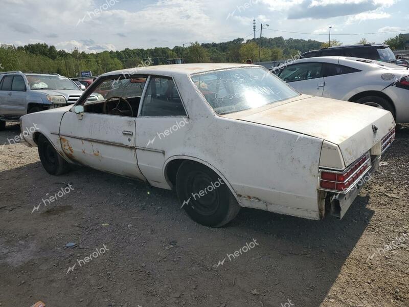 PONTIAC LEMANS 1979 white   2D27Y9P540176 photo #3