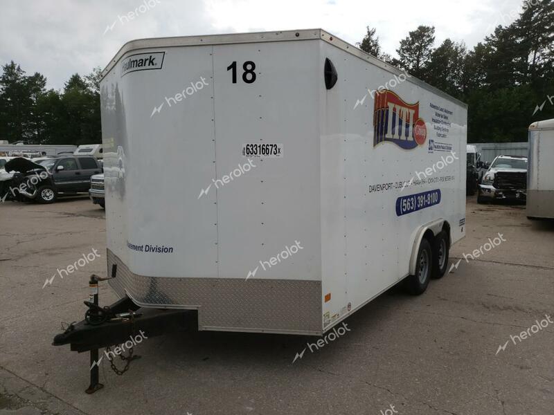 HALL TRAILER 2019 white   7K51E1629KH001310 photo #3