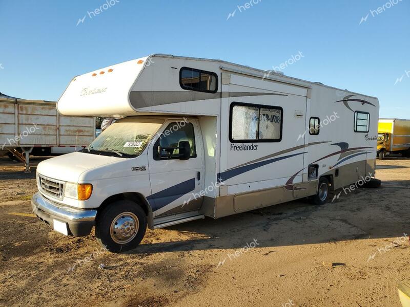 FORD ECONOLINE 2004 white  gas 1FDXE45S44HA95926 photo #3