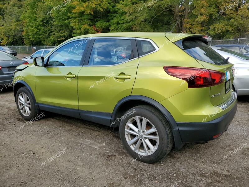 NISSAN QASHQAI SV 2018 green  gas JN1BJ1CR2JW281841 photo #3