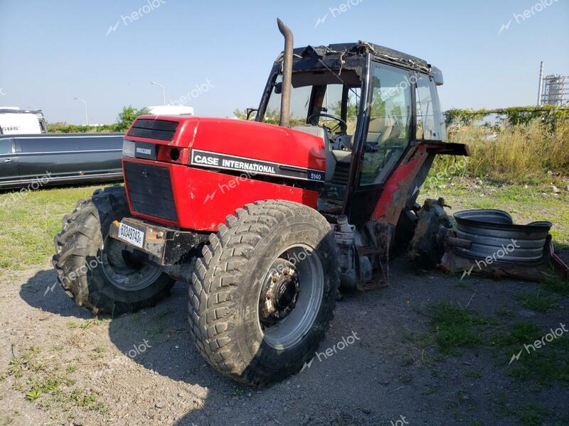 CASE TRACTOR 1990 red   JJF1000788 photo #3