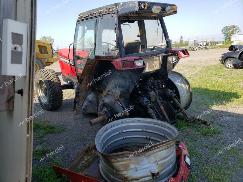 CASE TRACTOR 1990 red   JJF1000788 photo #4