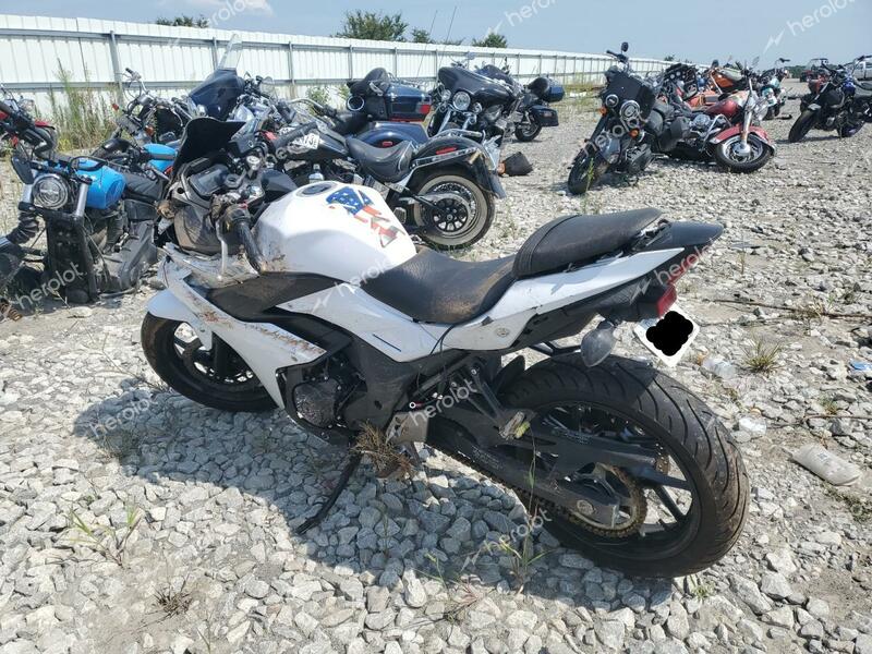 SUZUKI GSX250R 2018 white  gas LC6DN11A7J1100202 photo #4