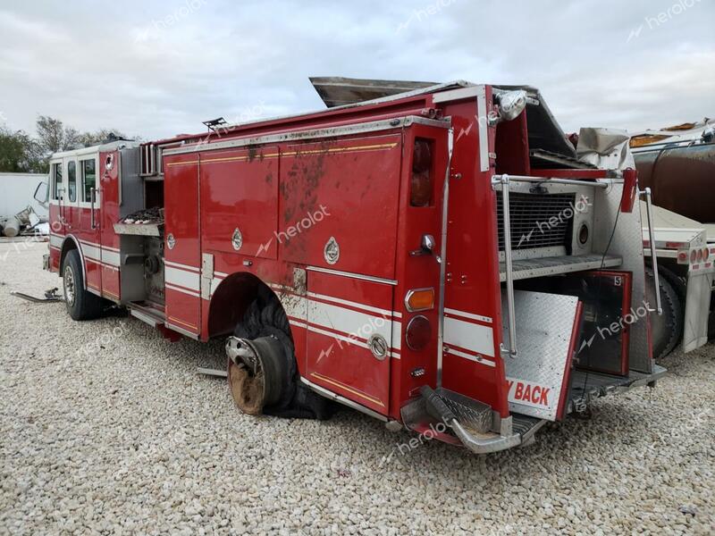 PIERCE MFG. INC. PIERCE 1990 red fire tru diesel 4P1CA02D4LA000521 photo #4