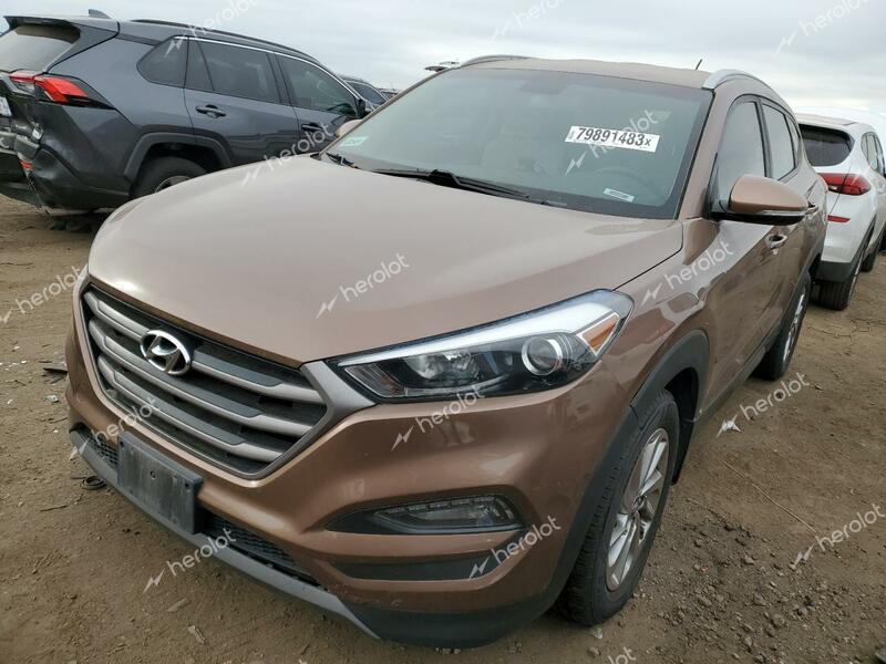 HYUNDAI TUCSON LIM 2016 brown  gas KM8J3CA24GU242706 photo #1