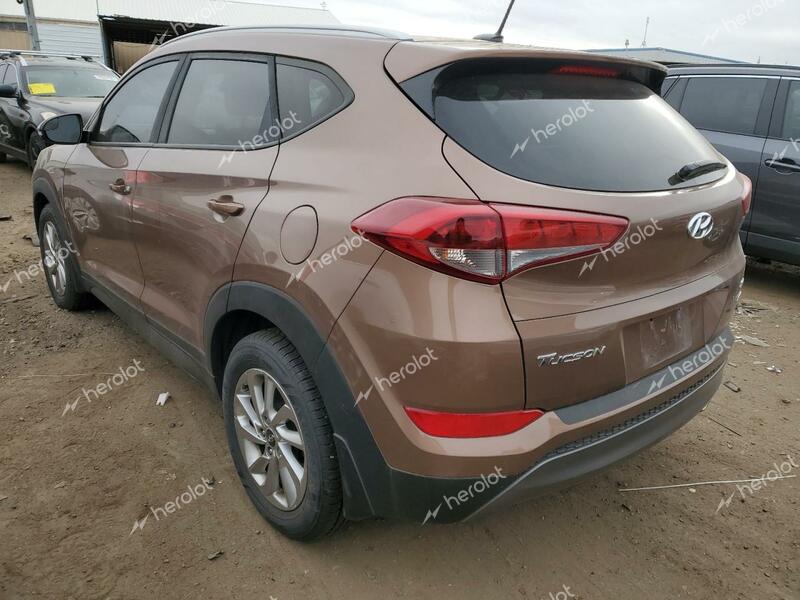 HYUNDAI TUCSON LIM 2016 brown  gas KM8J3CA24GU242706 photo #3