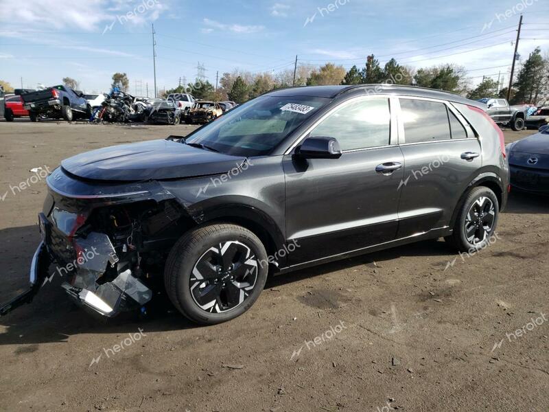 KIA NIRO WAVE 2023 gray  electric KNDCT3L15P5032630 photo #1