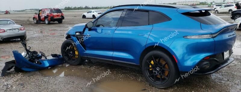 ASTON MARTIN DBX 2021 blue  gas SCFVUJAW6MTV03198 photo #3