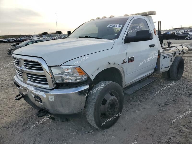 DODGE RAM 4500 S 2012 white chassis diesel 3C7WDKAL1CG104079 photo #1