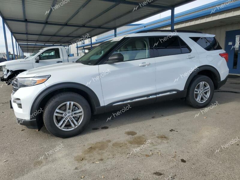 FORD EXPLORER X 2023 white  gas 1FMSK8DH5PGB18589 photo #1