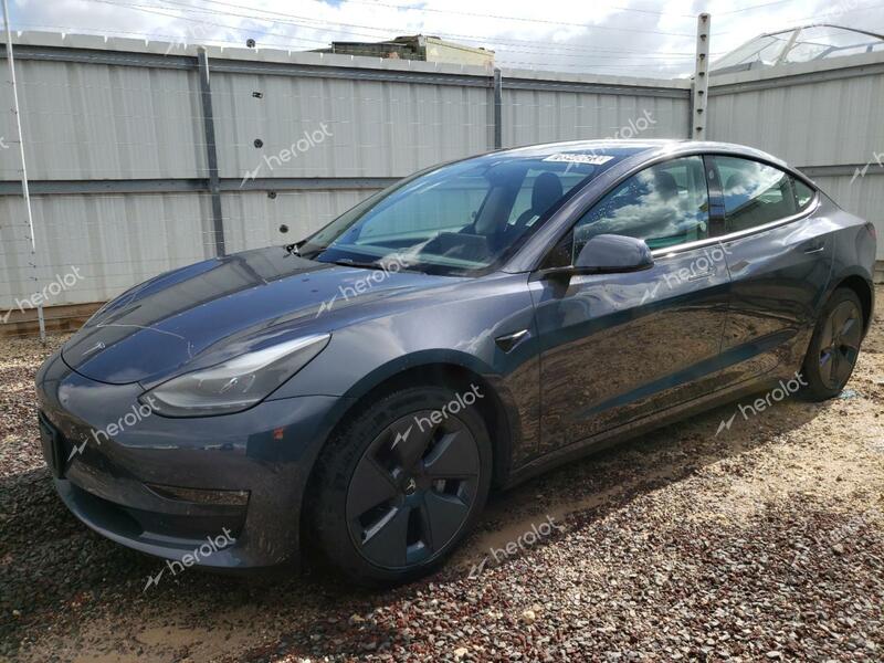 TESLA MODEL 3 2022 gray  electric 5YJ3E1EB0NF249471 photo #1