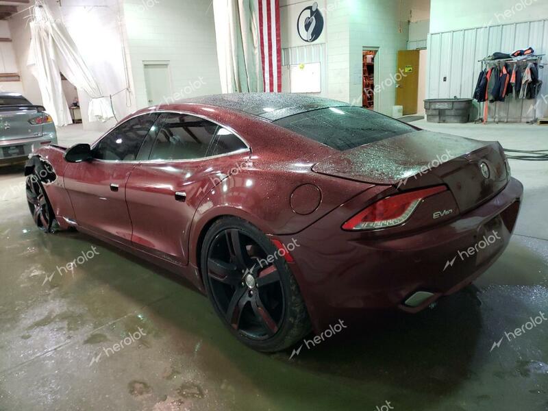 FISKER AUTOMOTIVE KARMA 2012 burgundy  hybrid engine YH4K14AA5CA001329 photo #3