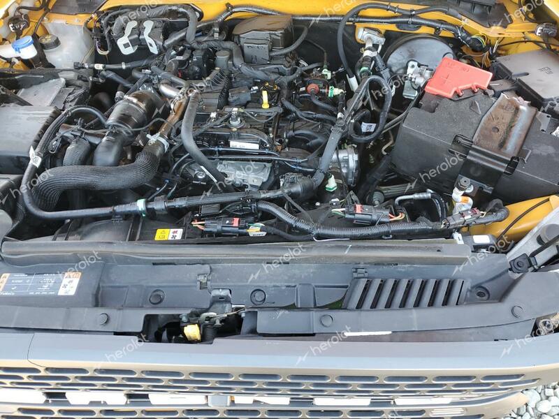 FORD BRONCO BAD 2021 yellow  gas 1FMDE5CH3MLA62798 photo #4