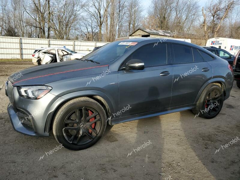 MERCEDES-BENZ GLE COUPE 2022 gray  gas 4JGFD6BBXNA659376 photo #1