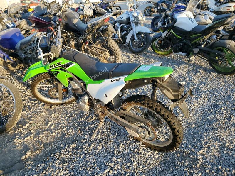 KAWASAKI KLX230 M 2023 green  gas MH4LXCM16PJP00278 photo #4