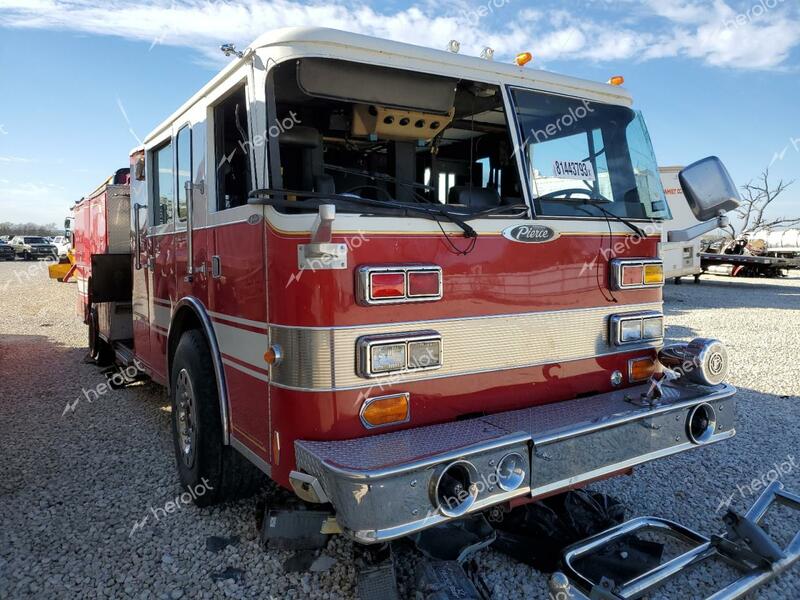 PIERCE MFG. INC. PIERCE 1990 red fire tru diesel 4P1CA02D4LA000521 photo #1