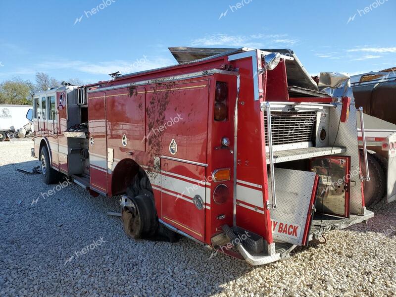 PIERCE MFG. INC. PIERCE 1990 red fire tru diesel 4P1CA02D4LA000521 photo #4