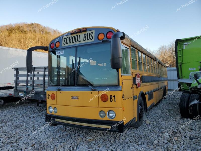 THOMAS SCHOOL BUS 2009 yellow bus diesel 1T7YU4A2991113468 photo #3