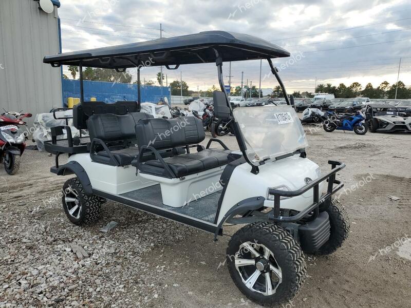 EVOL GOLF CART 2020 white   202214962 photo #1